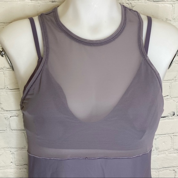 Lululemon fresh in mesh tank top dusky lavender - Picture 6 of 11